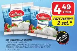 Top Market Ser Mozzarella Galbani Klasyczna, Light oferta