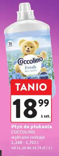 Intermarche Płyn do płukania Coccolino oferta
