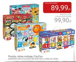 Smyk Puzzle, różne rodzaje, CzuCzu oferta