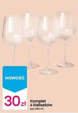 Pepco Komplet 4 kieliszków oferta