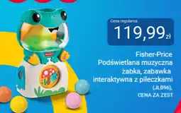 Smyk Fisher-Price Podświetlana muzyczna żabka, zabawka interaktywna z piłeczkami oferta