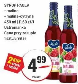 Sedal Syrop Paola Malina oferta