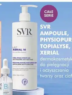 SuperPharm SVR Ampoule, physiopure topialyse, xerial oferta