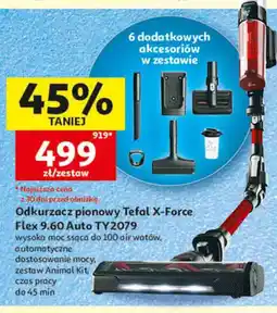 Auchan Odkurzacz pionowy Tefal X-Force Flex 9.60 Auto TY2079 oferta