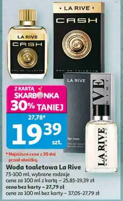 Auchan Woda toaletowa La Rive oferta