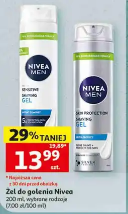 Auchan Żel do golenia Nivea oferta