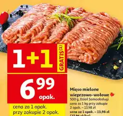 Auchan Mięso mielone wieprzowo-wołowe oferta