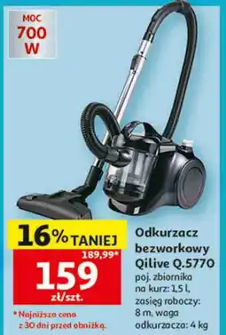 Auchan Odkurzacz bezworkowy Qilive Q.5770 oferta