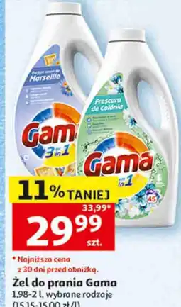 Auchan Gama Żel do prania oferta