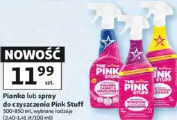 Auchan Pianka lub spray do czyszczenia Pink Stuff oferta