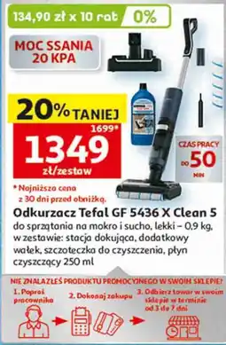 Auchan Odkurzacz Tefal GF 5436 X Clean 5 oferta