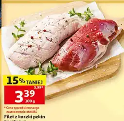 Auchan Filet z kaczki pekin oferta