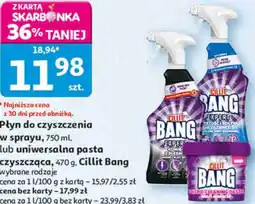 Auchan Płyn do czyszczenia w sprayu lub uniwersalna pasta czyszcząca Cillit Bang oferta