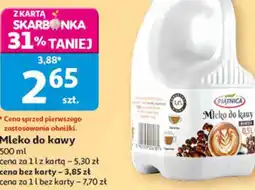 Auchan Mleko do kawy Piątnica oferta