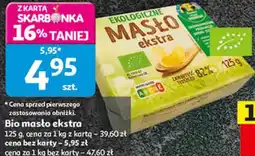 Auchan Bio masło ekstra Pewni Dobrego oferta
