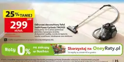 Auchan Odkurzacz bezworkowy Tefal Swift Power Cyclonic TW2925 oferta