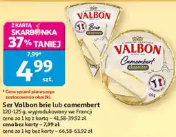 Auchan Ser Valbon brie lub camembert oferta