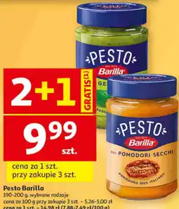 Auchan Pesto Barilla oferta