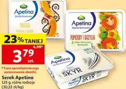 Auchan Serek Apetina, różne rodzaje oferta