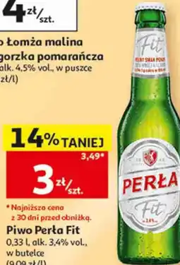 Auchan Piwo Perła Fit oferta