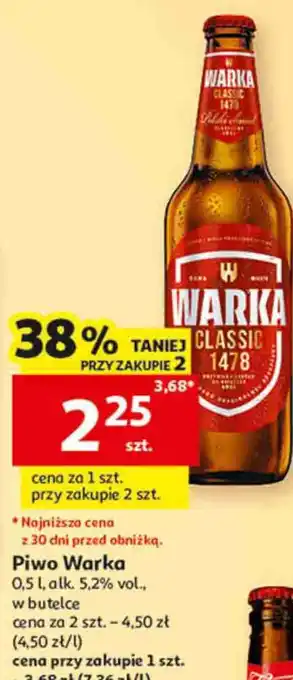 Piwo Warka Classic