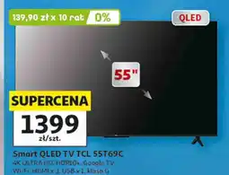 Auchan Smart QLED TV TCL 55T69C oferta