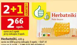 Auchan Herbatniki Petit Beurre oferta