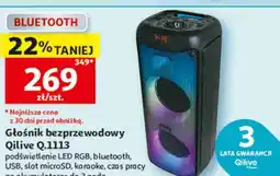 Auchan Głośnik bezprzewodowy Qilive Q.1113 oferta