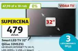 Auchan Smart LED TV 32 Qilive 32HS231 oferta