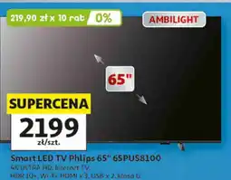 Auchan Smart LED TV Philips 65 65PUS8100 oferta