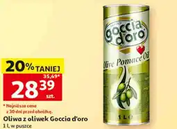 Auchan Oliwa z oliwek Goccia d'oro oferta