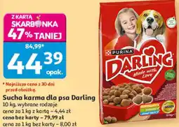 Auchan Sucha karma dla psa Darling oferta