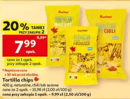 Auchan Tortilla chips Auchan oferta