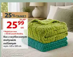 Auchan Koc z wytłoczonym motywem roślinnym Actuel oferta