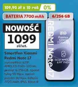 Auchan Smartfon Xiaomi Redmi Note 17 oferta
