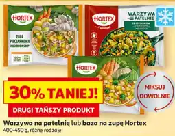 Auchan Warzywa na patelnię lub baza na zupę Hortex oferta