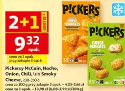 Auchan Pickersy McCain, Nacho, Onion, Chili, lub Smoky Cheese oferta