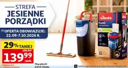 Auchan Mop płaski H₂PrO Vileda oferta