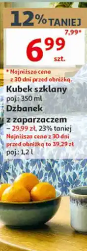 Auchan Kubek szklany / Dzbanek z zaparzaczem Actuel oferta