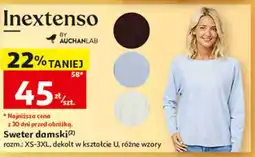 Auchan Sweter damski Inextenso oferta