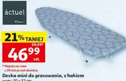 Auchan Deska mini do prasowania, z hakiem actuel oferta