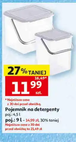 Auchan Pojemnik na detergenty oferta