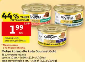 Mokra karma dla kota Gourmet Gold