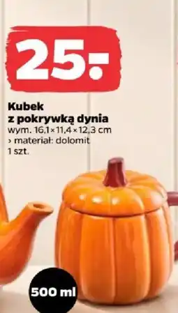 Netto Kubek z pokrywką dynia oferta