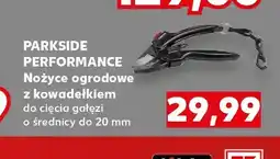 Kaufland Nożyce ogrodowe z kowadełkiem Parkside Performance oferta