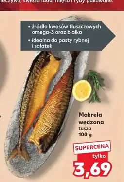 Kaufland Makrela wędzona Omega oferta