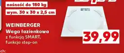 Kaufland Waga łazienkowa z funkcją Smart Weinberger oferta