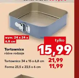 Kaufland Tortownica 34x15x6,8 cm oferta