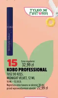 Drogerie Natura Tusz do rzęs Midnight Velvet Kobo Professional oferta