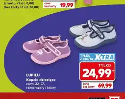 Kaufland Kapcie dziecięce Lupilu oferta